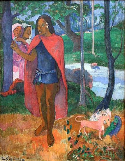 Paul Gauguin The Wizard of Hiva Oa china oil painting image